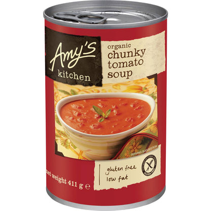 Amy's Kitchen Canned Soup Organic Chunky Tomato Bisque 411g