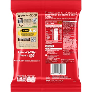 KitKat Milk Chocolate Mini Bars 154g 11 pack