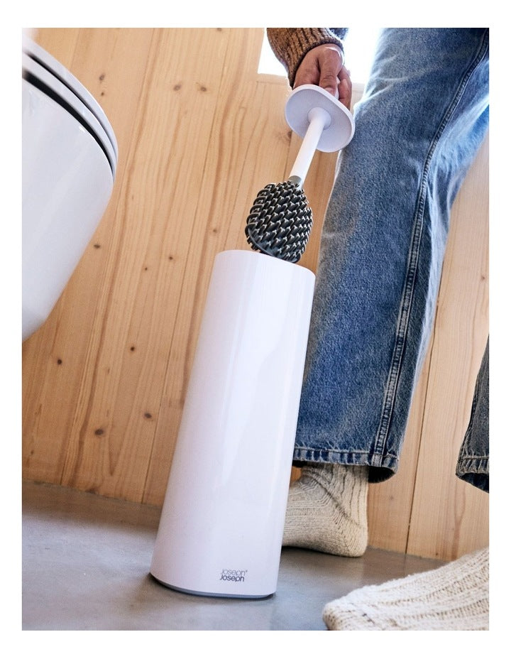 Flex TriBlade Toilet Brush White