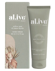 Hand Cream - Willow Gum & Lemon Myrtle 80ml