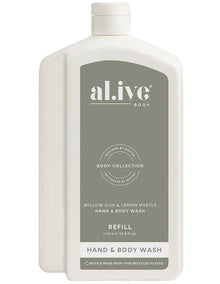 1Ltr Wash Refill - Willow Gum & Lemon Myrtle