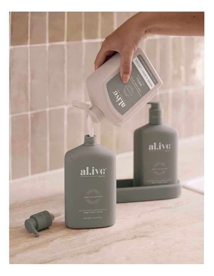 650ml Lotion Refill - Willow Gum & Lemon Myrtle