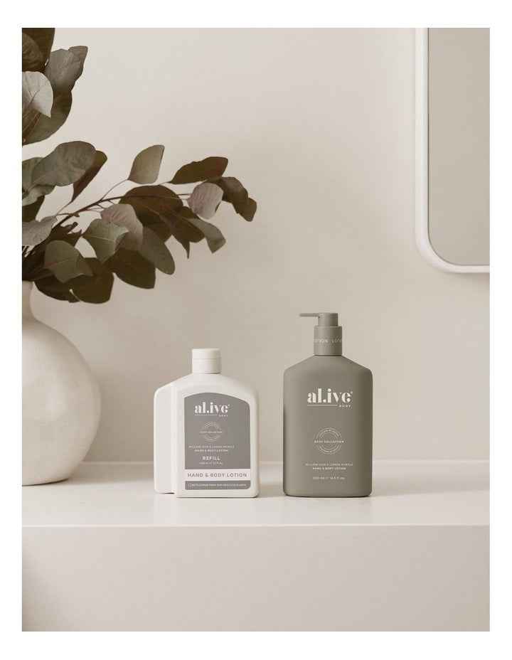 650ml Lotion Refill - Willow Gum & Lemon Myrtle