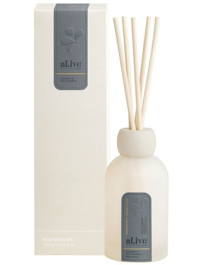Reed Diffuser in Coconut & Wild Orange 250ml