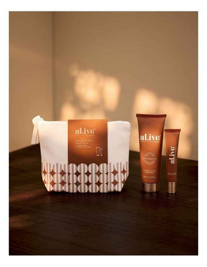 Hand & Lip Set - Cinnamon and Citrus
