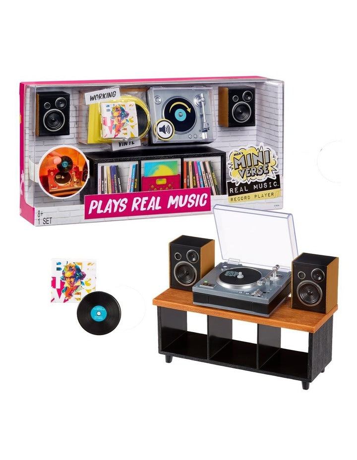 MGA's Miniverse - Real Music Record Player
