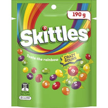 Skittles Sours Chewy Lollies Party Share Bag 190g