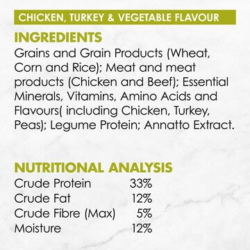 Fancy Feast Adult Chicken Turkey & Vege Flavour Dry Cat Food 450g
