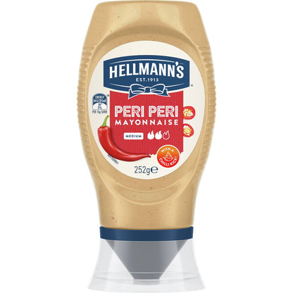 Hellmann's Spicy Peri Peri Chilli Mayonnaise 252g
