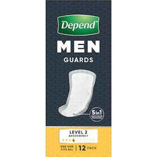 Depend Men Guards Level 2 12 pack