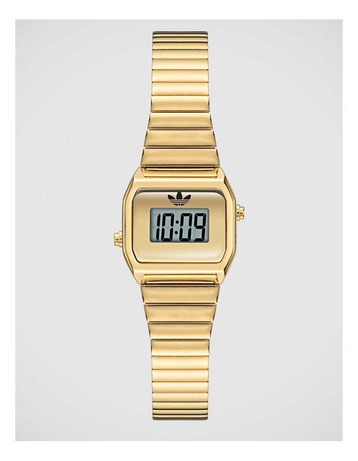 ADIDAS ORIGINALS Digital Two Xs Gold Watch