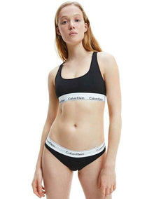 Modern Cotton Bikini Brief in Black