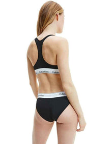 Modern Cotton Bikini Brief in Black