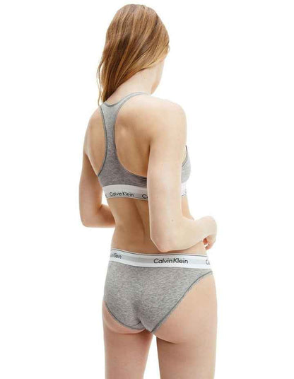 Modern Cotton Bikini Brief in Grey