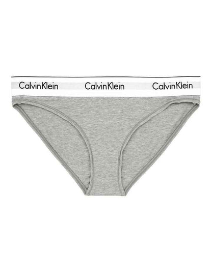 Modern Cotton Bikini Brief in Grey
