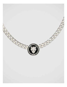 Guess Jewellery Panther Silver Necklace
