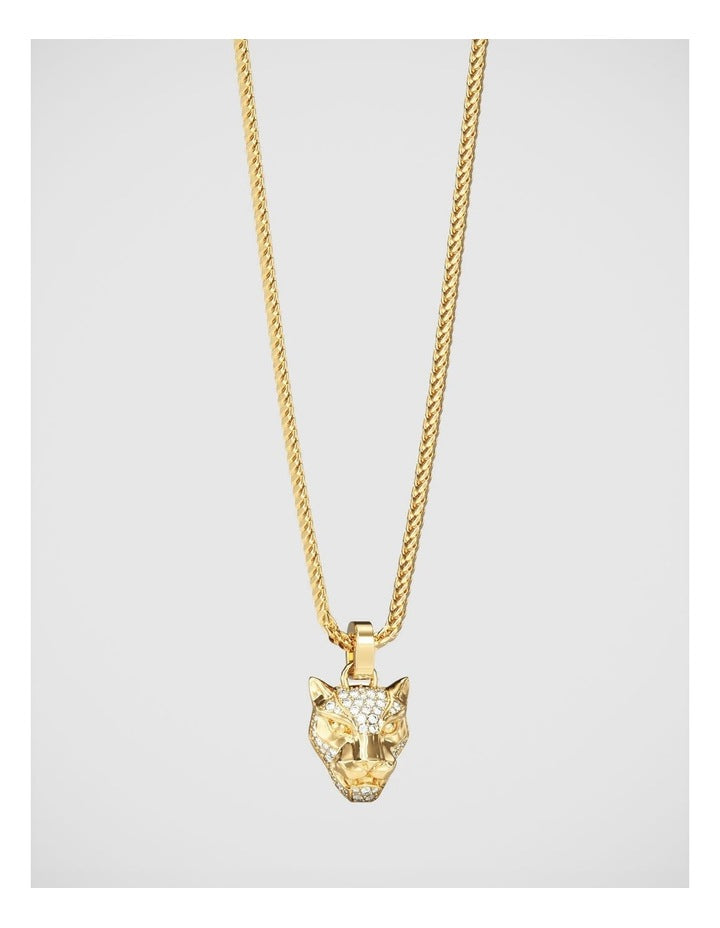 Guess Jewellery Panther Gold Necklace