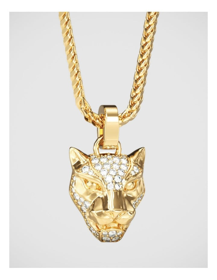 Guess Jewellery Panther Gold Necklace