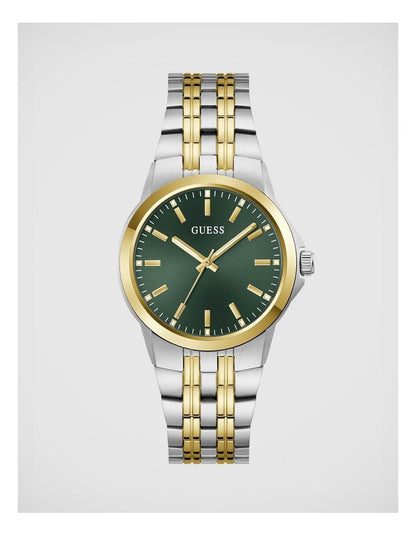 GUESS Mens Two-Tone Analogue Watch