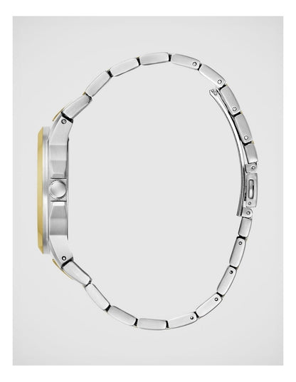 GUESS Mens Two-Tone Analogue Watch