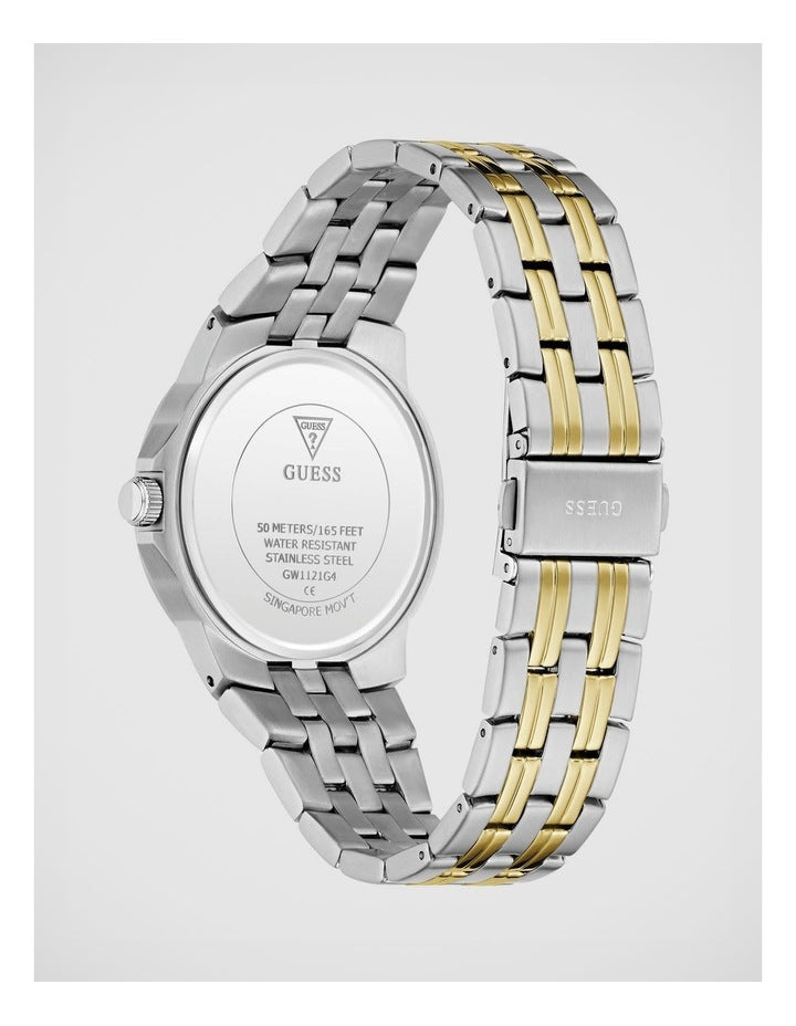 GUESS Mens Two-Tone Analogue Watch