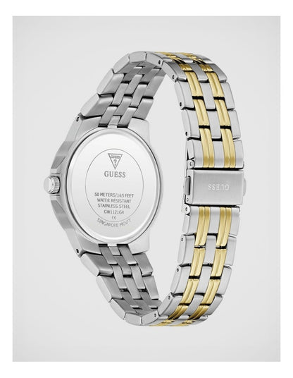 GUESS Mens Two-Tone Analogue Watch