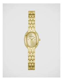 GUESS Ladies Gold-Tone Analogue Watch