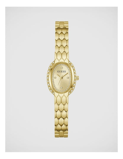 GUESS Ladies Gold-Tone Analogue Watch
