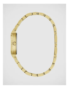 GUESS Ladies Gold-Tone Analogue Watch