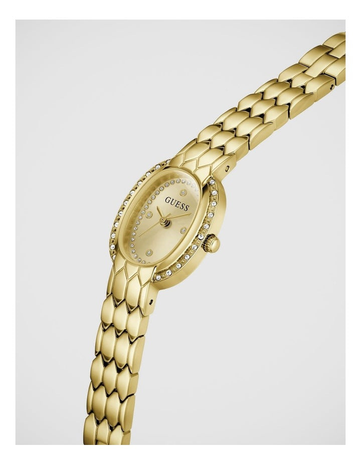 GUESS Ladies Gold-Tone Analogue Watch