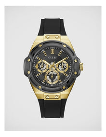 GUESS Mens Black Multifunction Watch