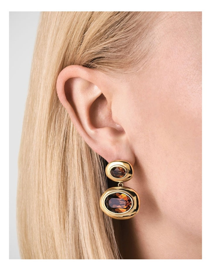 Rosefield Jewellery Mocha Gold Earrings