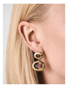 Rosefield Jewellery Mocha Gold Earrings