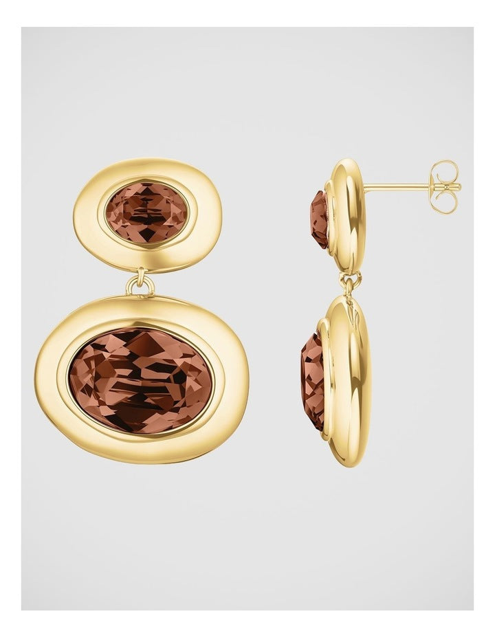 Rosefield Jewellery Mocha Gold Earrings
