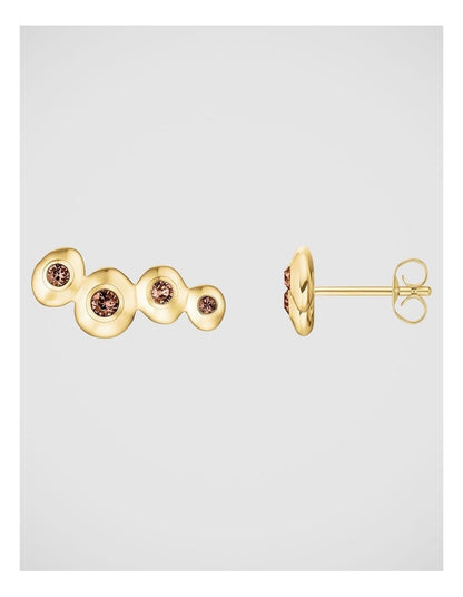 Rosefield Jewellery Mocha Gold Earrings