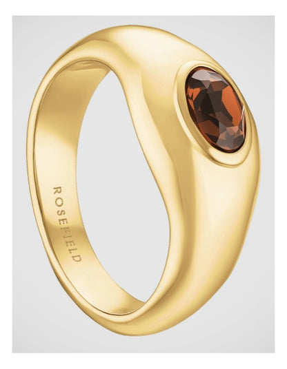 Rosefield Jewellery Mocha Gold Ring