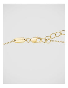 Rosefield Jewellery Stripe Pave Gold Necklace
