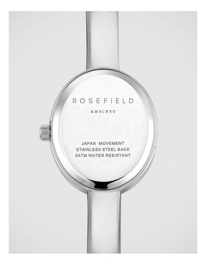 Rosefield Studio Silver Watch