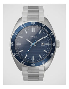 Timex Weston 3-Hand Silver Tone Watch