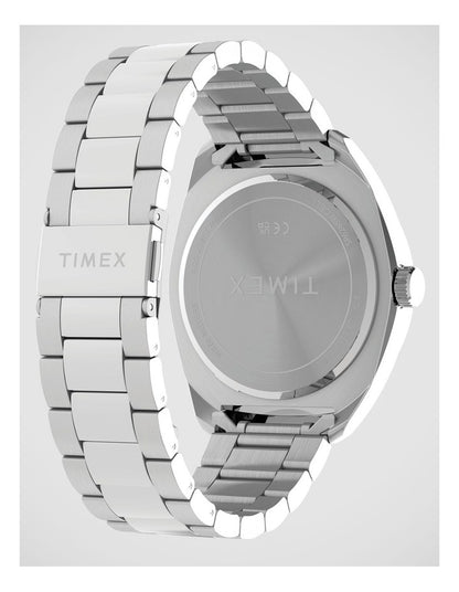 Timex Weston 3-Hand Silver Tone Watch