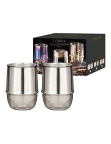 Costa Charcoal Large 2pk Tumbler