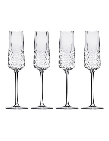 Jasper 4pk Champagne Glass