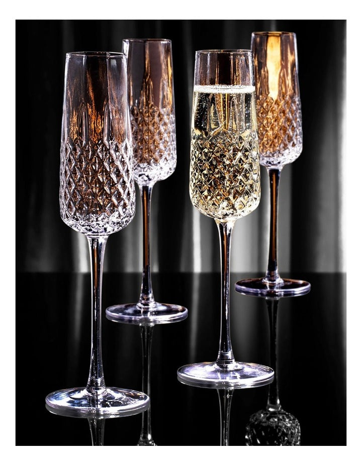 Jasper 4pk Champagne Glass