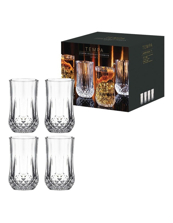 Jasper 4pk Highball Tumbler