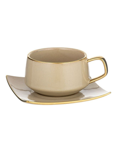 Rae Mocha Cup & Saucer