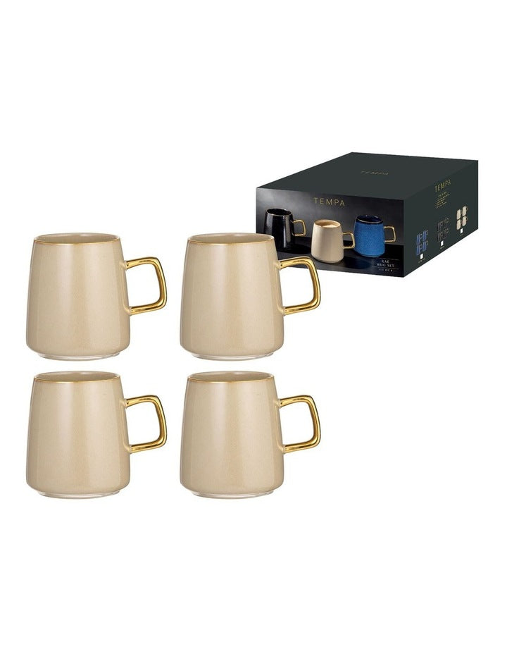 Rae Mocha 4pk Mug