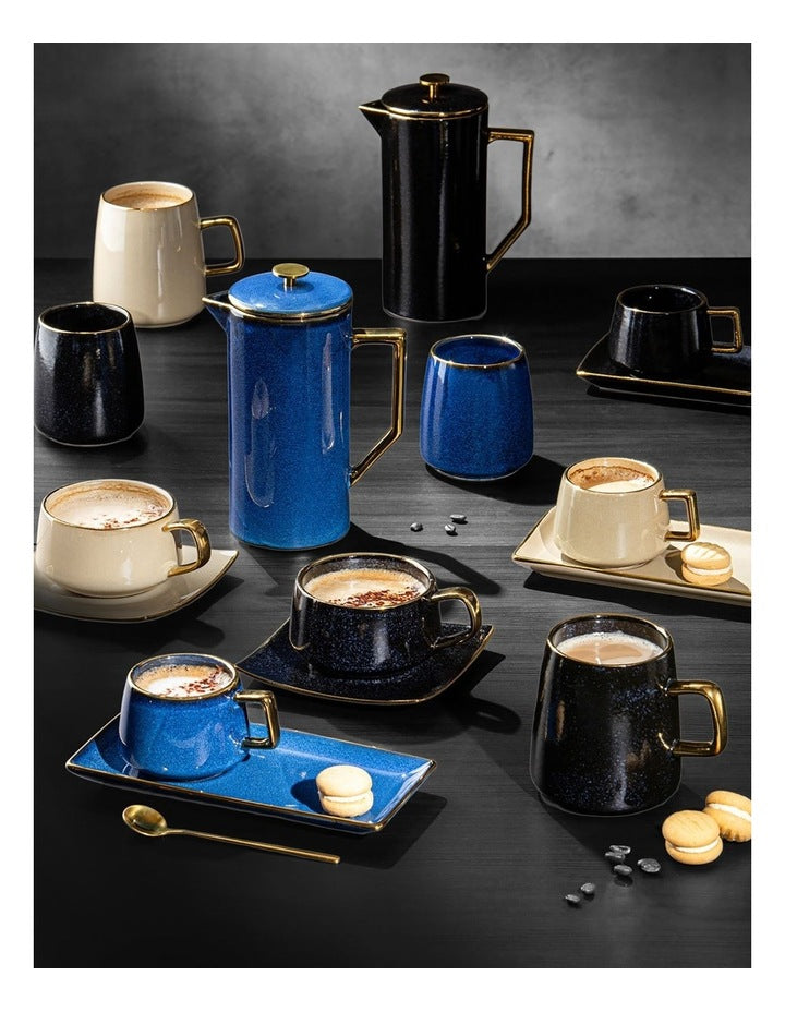 Rae Midnight Blue Mug Plate & Spoon Set