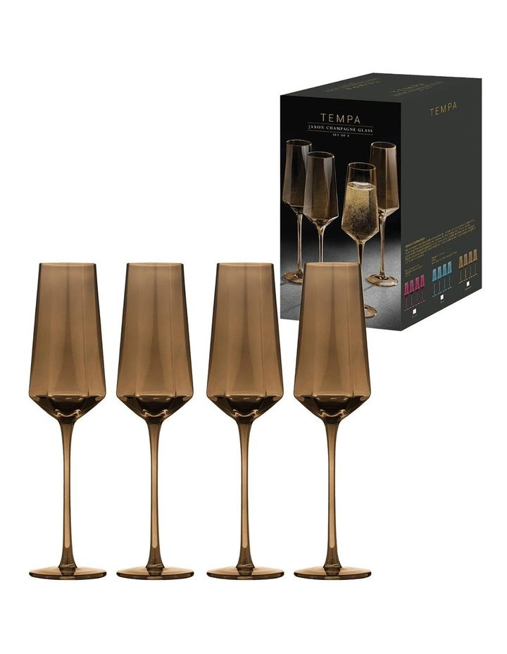 Jaxon Espresso 4pk Champagne Glass