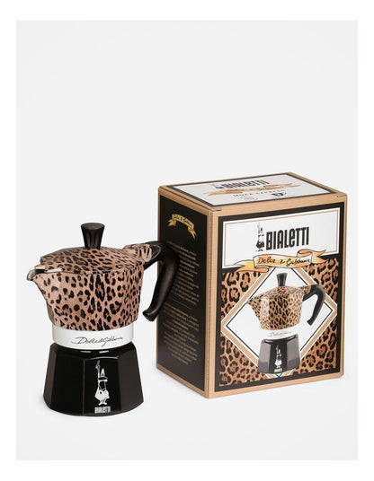 Moka Express 3 Cup D&G Leopardo