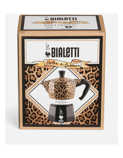 Moka Express 3 Cup D&G Leopardo